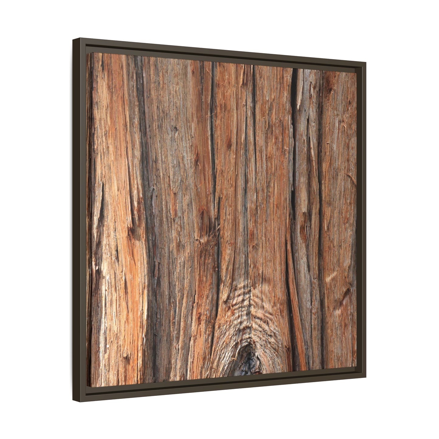 Echoes of Timber - Unique Stretched Canvas Wall Art