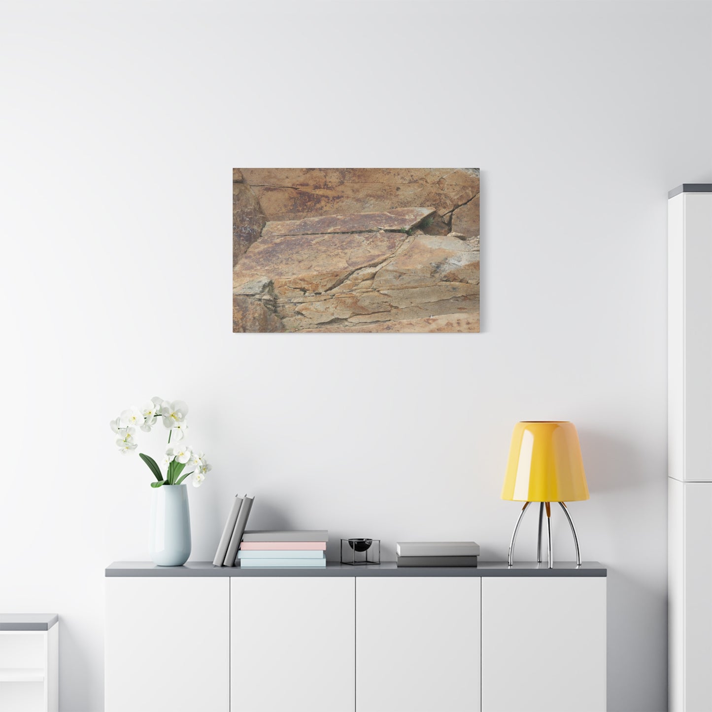 Rocky Terrain - Unique Frameless Canvas Wall Art