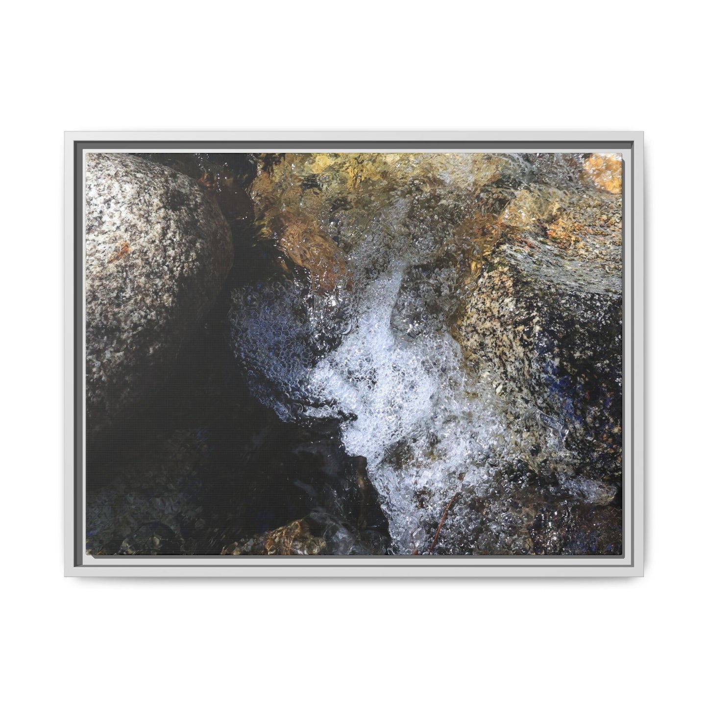 Nature's Turbulence - Unique Stretched Canvas Wall Art
