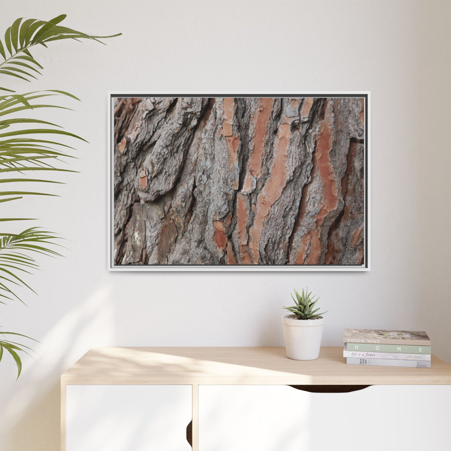 Woodland Layers - Unique Stretched Canvas Wall Art