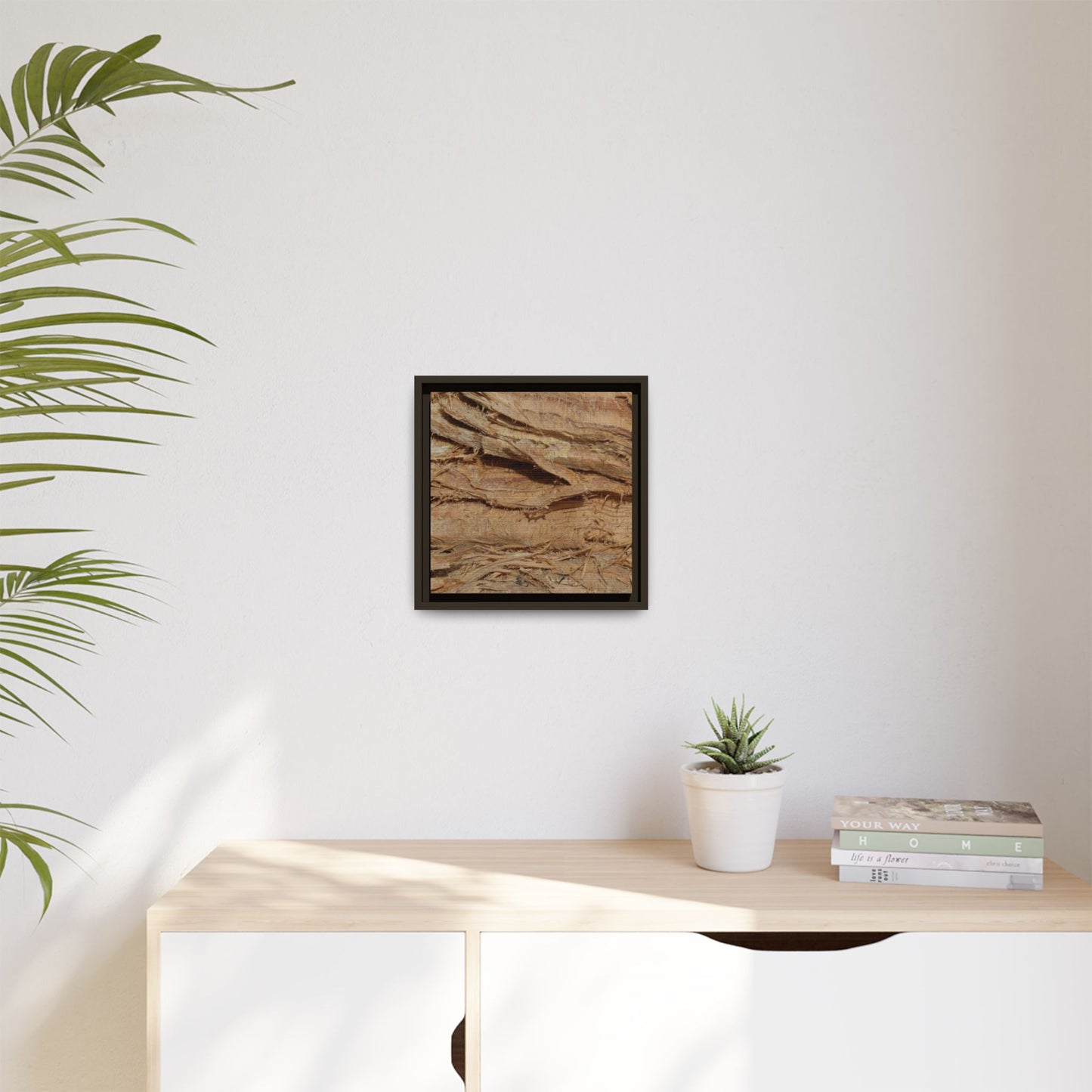 Splintered Bark - Unique Stretched Canvas Wall Art