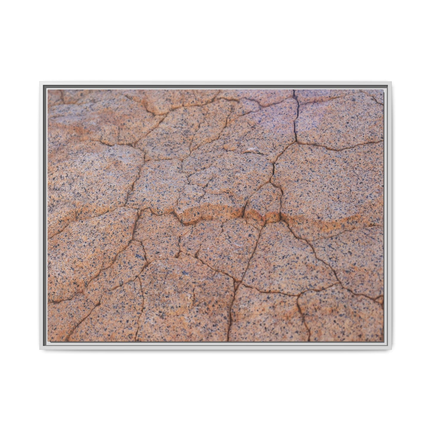 Fragmented Earth - Unique Stretched Canvas Wall Art
