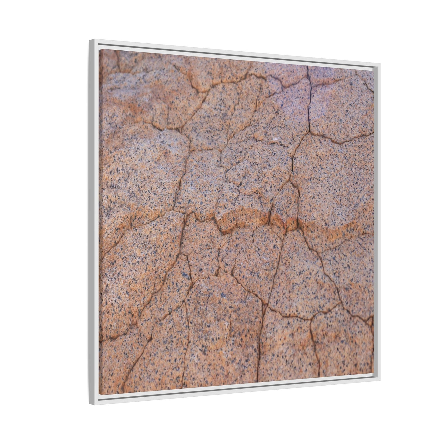 Fragmented Earth - Unique Stretched Canvas Wall Art