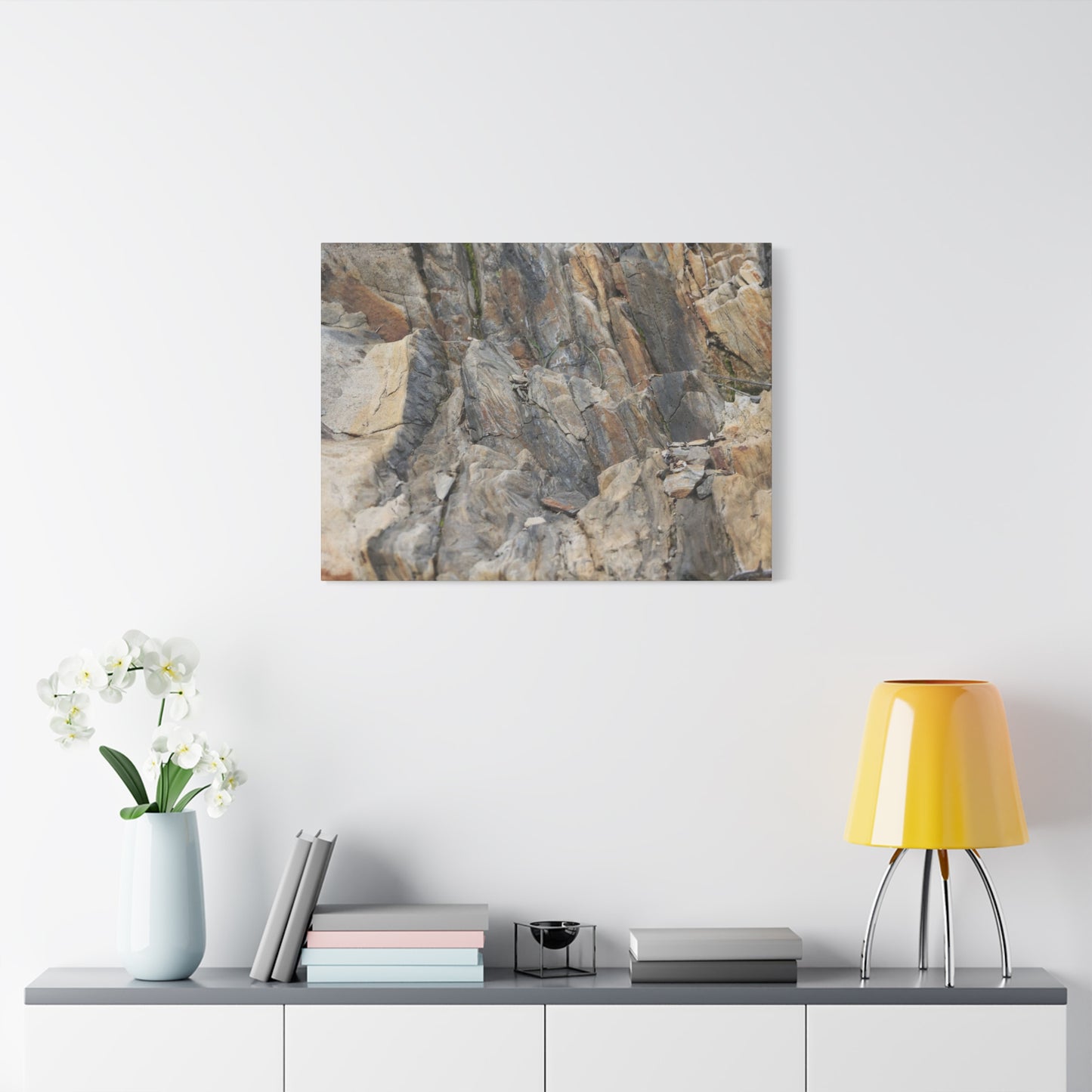 Fractured Memory - Unique Frameless Canvas Wall Art