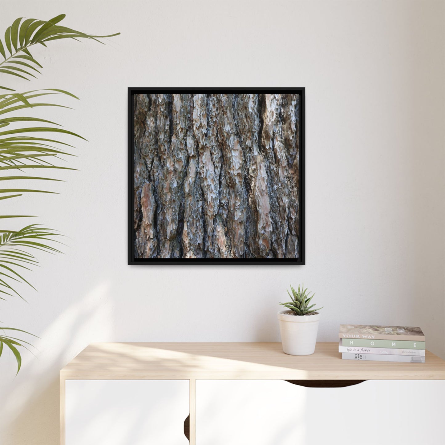 Bark Whispers - Unique Stretched Canvas Wall Art
