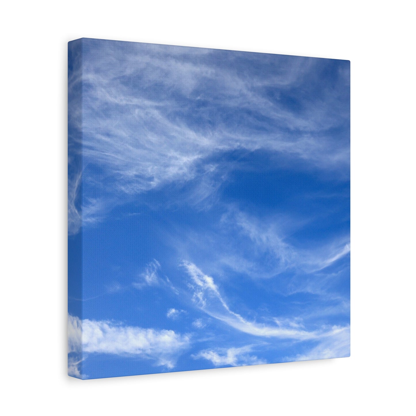 Sky's Ethereal Dance - Unique Frameless Canvas Wall Art