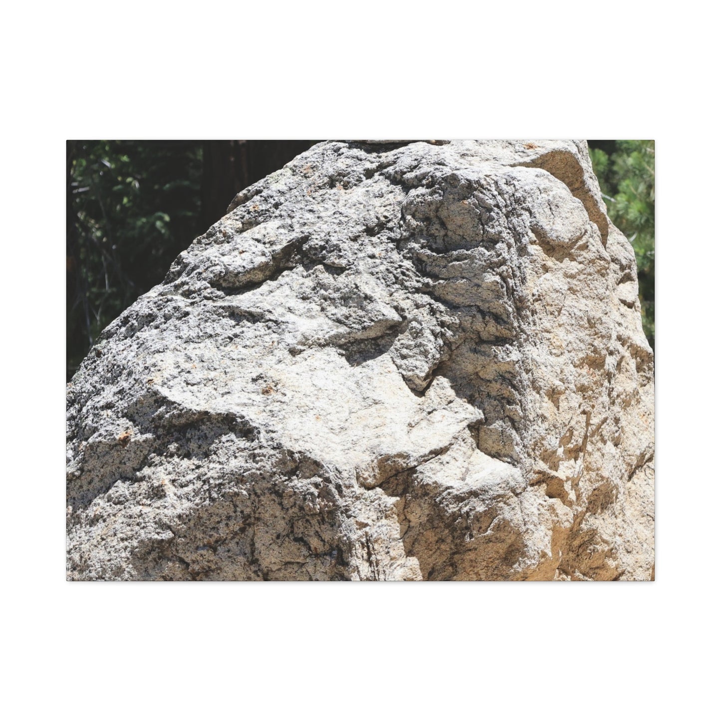 Stone of Solitude - Unique Frameless Canvas Wall Art