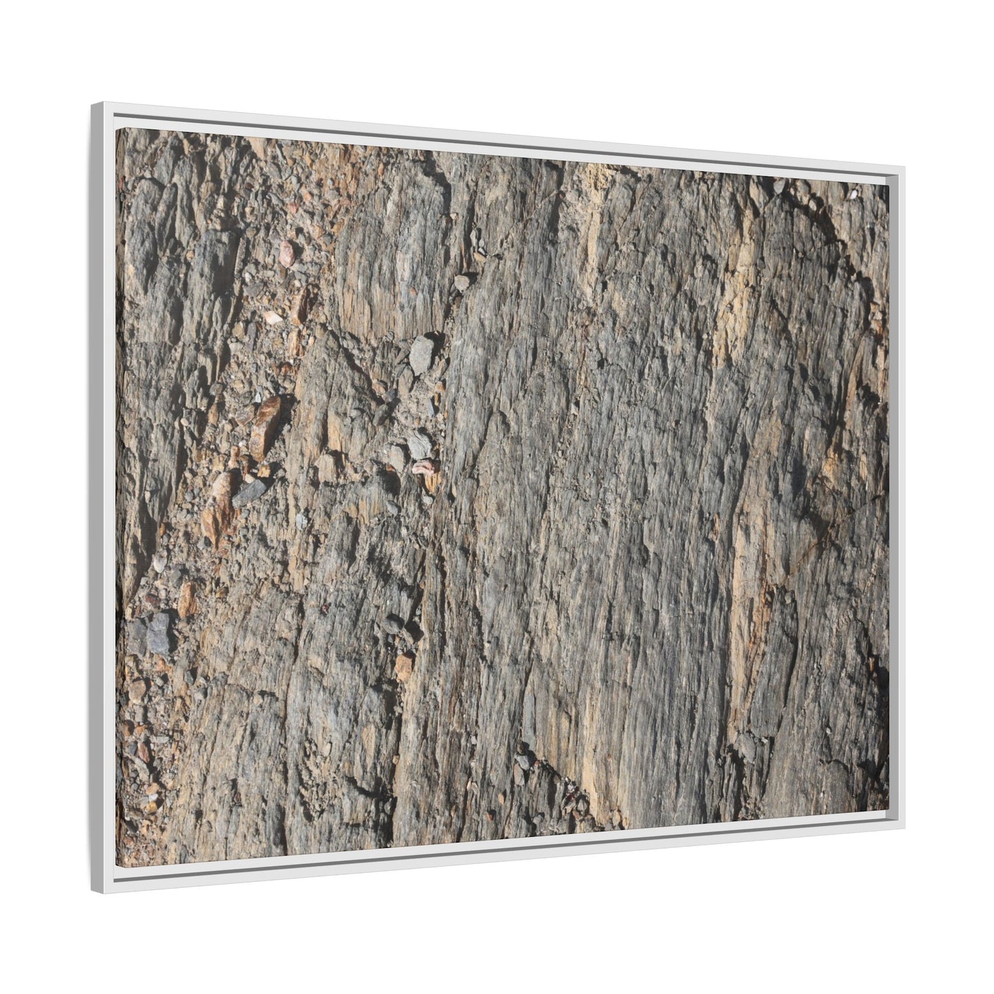 Textured Earth - Unique Stretched Canvas Wall Art