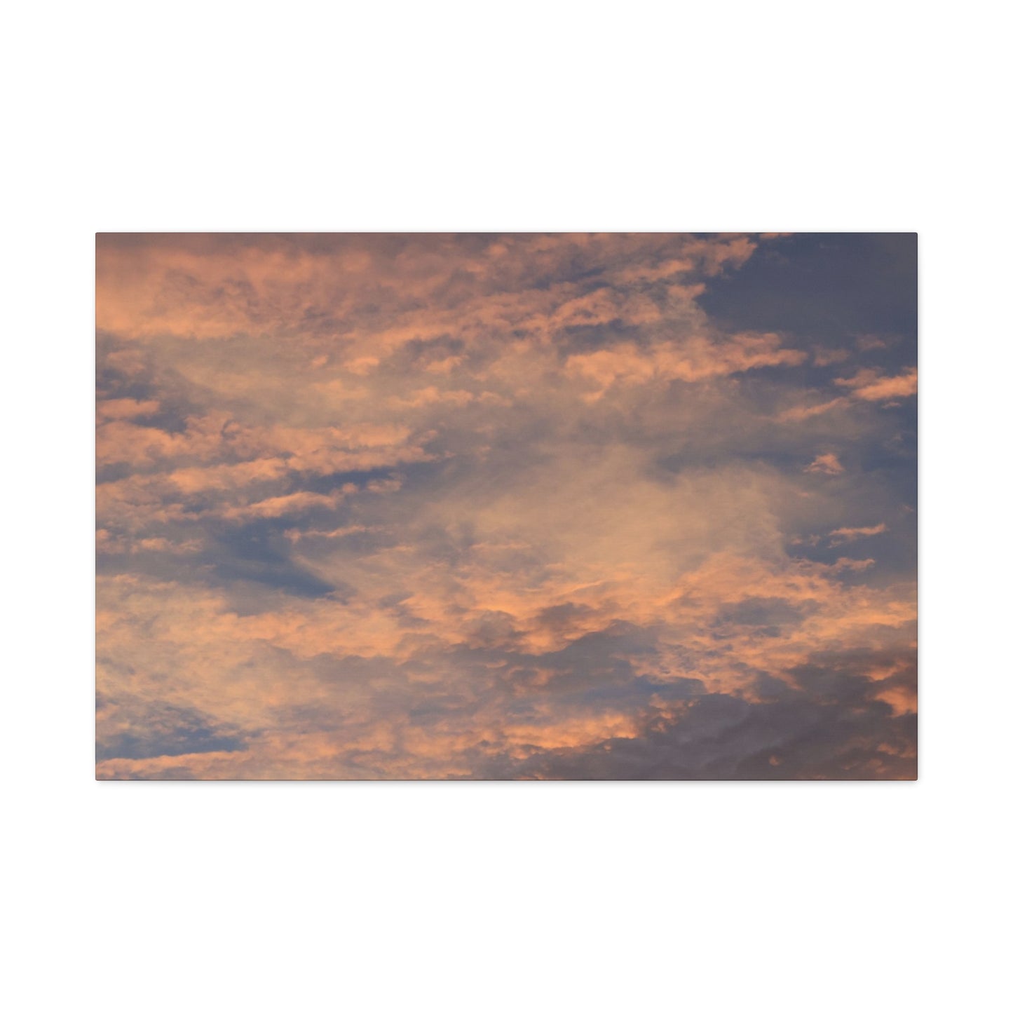 Sunset's Whispers - Unique Frameless Canvas Wall Art