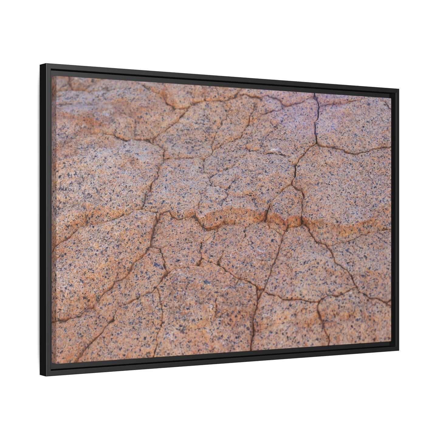 Fragmented Earth - Unique Stretched Canvas Wall Art