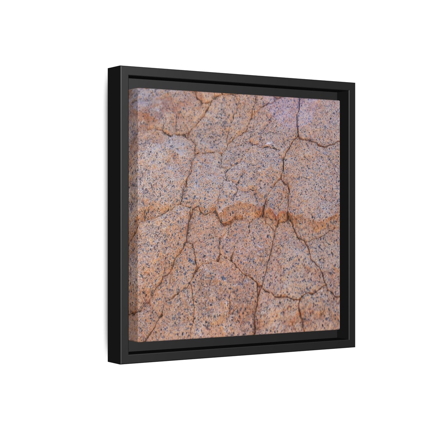 Fragmented Earth - Unique Stretched Canvas Wall Art