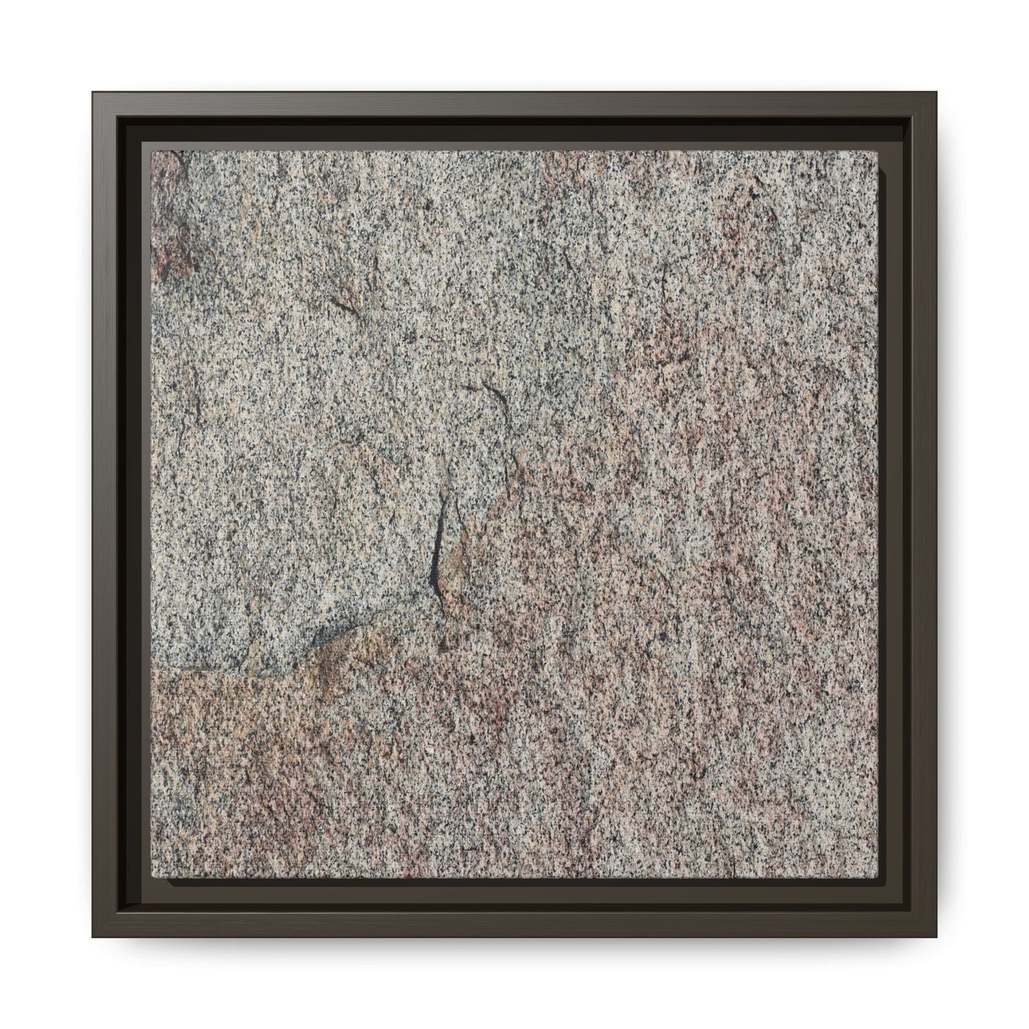 Fissured Stone - Unique Stretched Canvas Wall Art