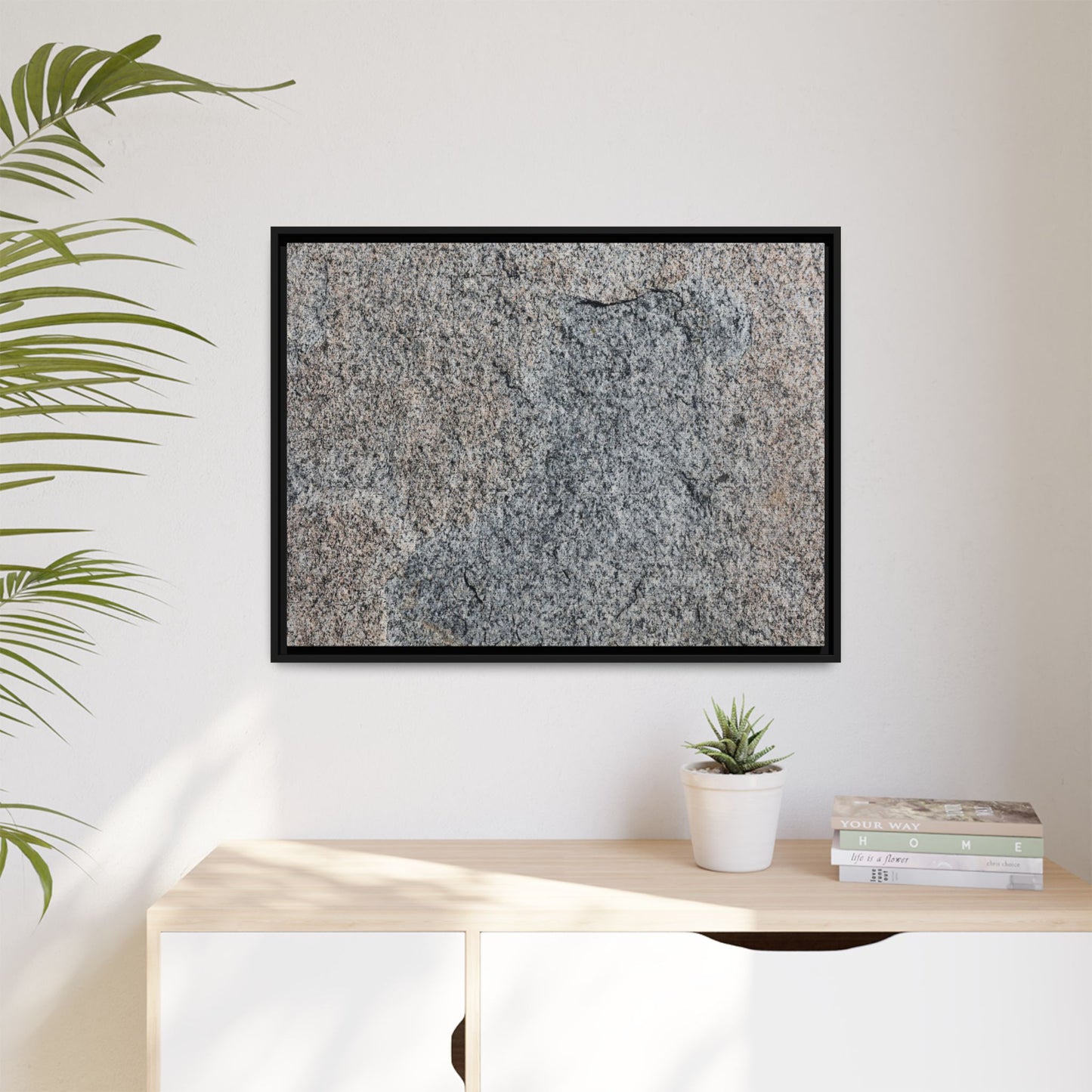 Stone Symphony - Unique Stretched Canvas Wall Art