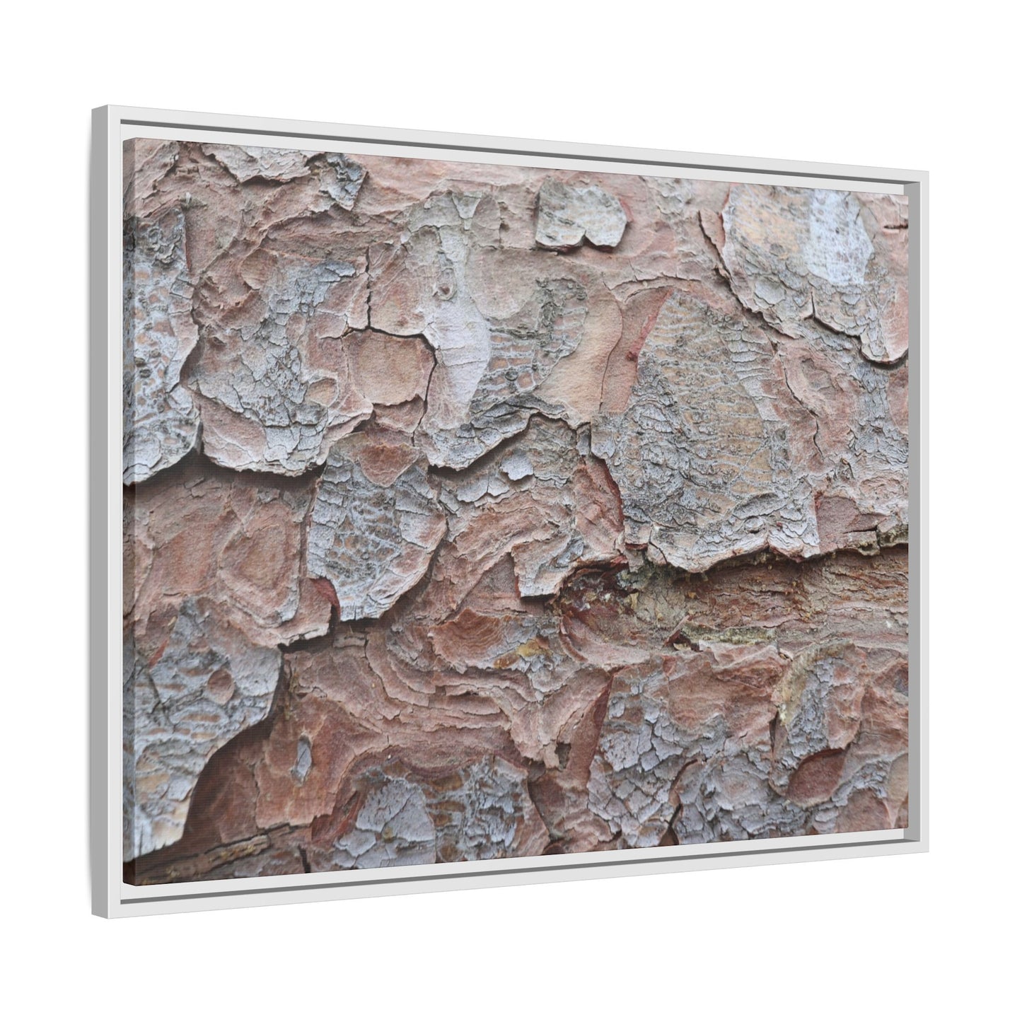 Flaking Serenity - Unique Stretched Canvas Wall Art
