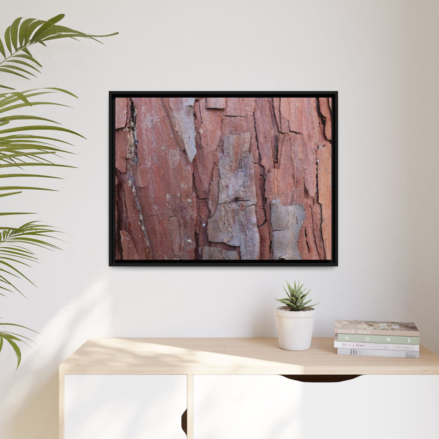 Peeling Bark - Unique Stretched Canvas Wall Art