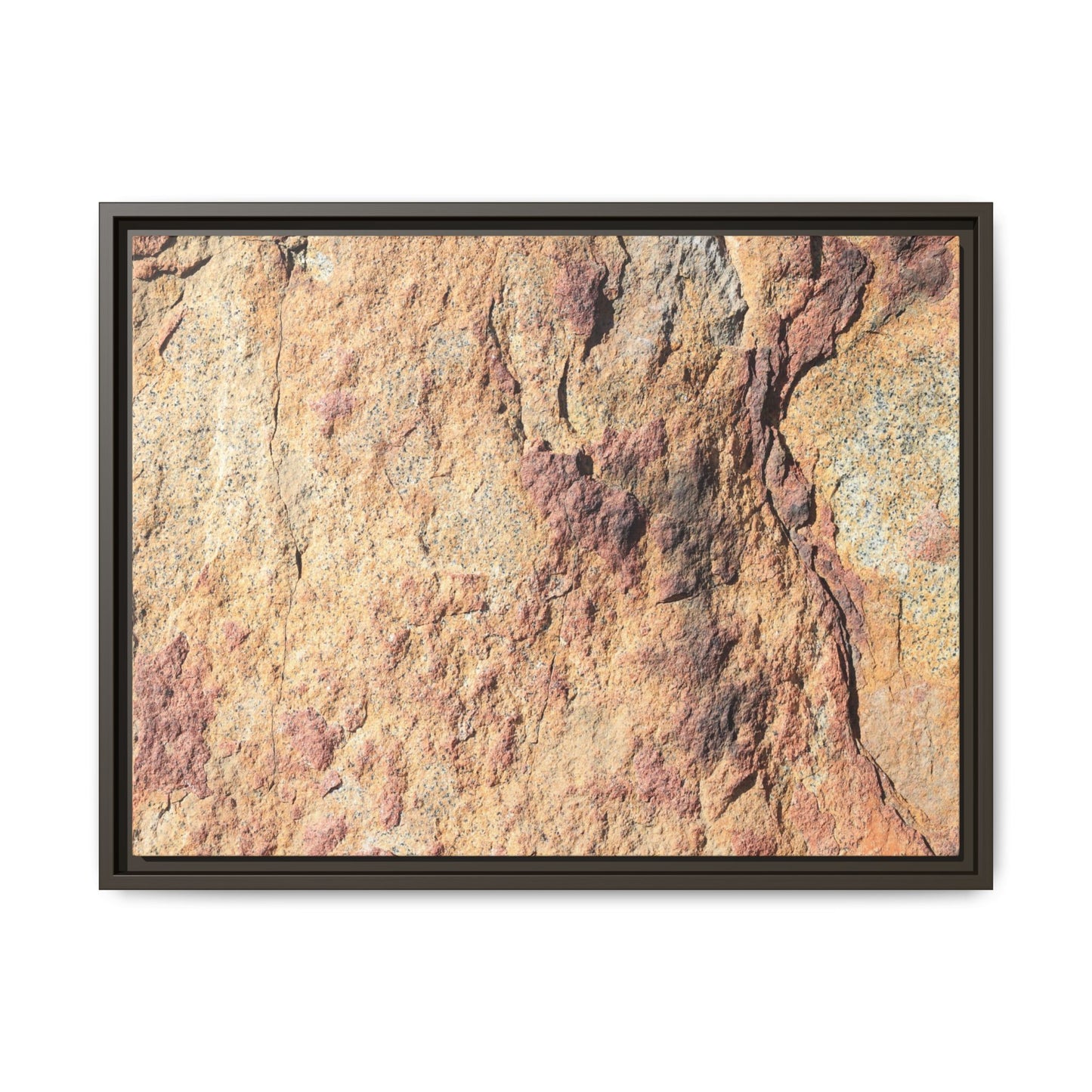 Fractal Stone - Unique Stretched Canvas Wall Art
