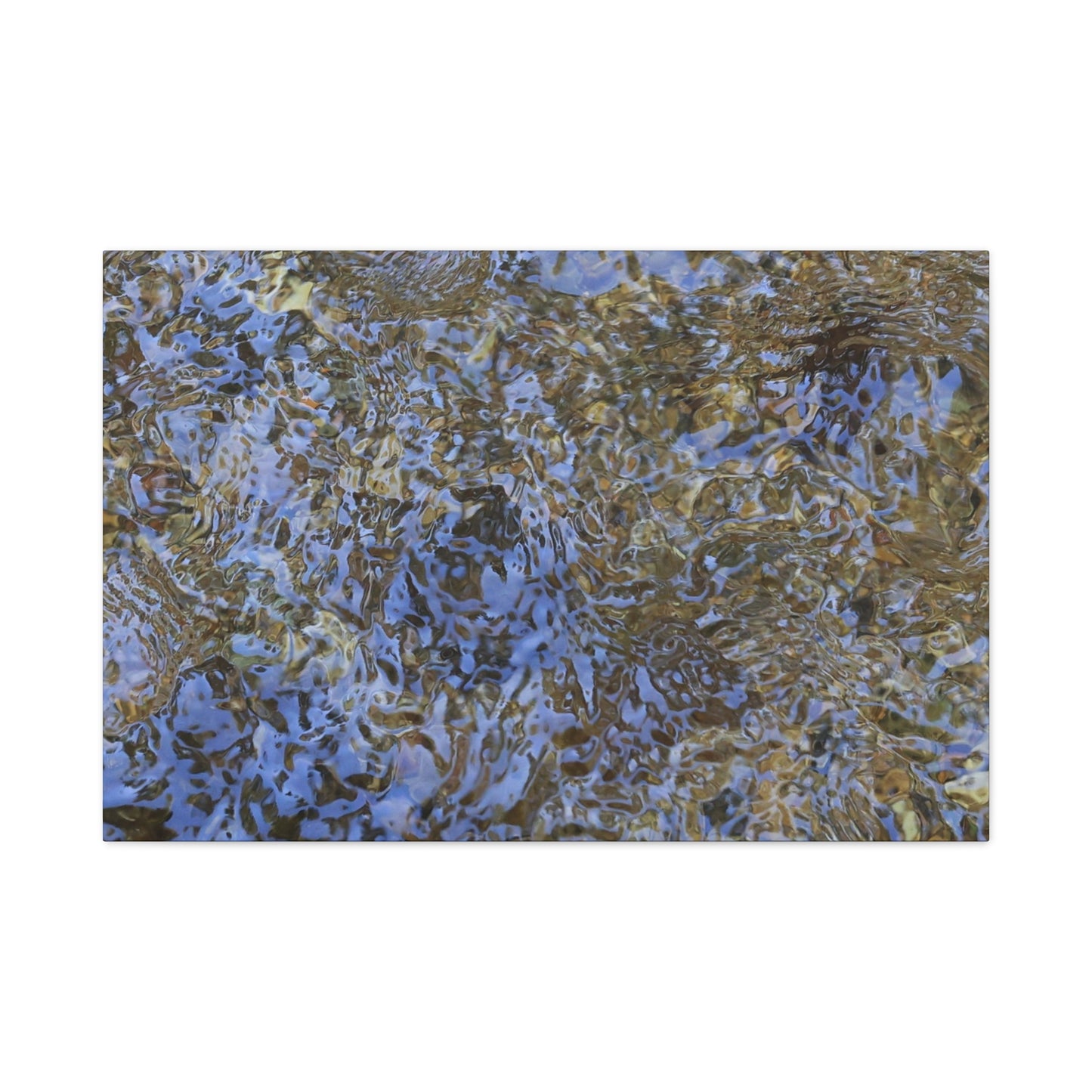 Ripples of Memory - Unique Frameless Canvas Wall Art