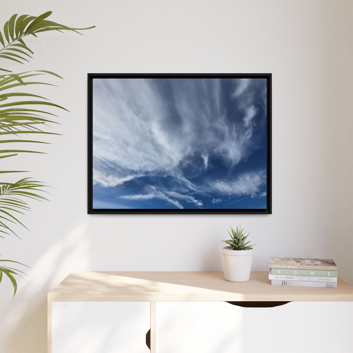 Ethereal Skies - Unique Stretched Canvas Wall Art