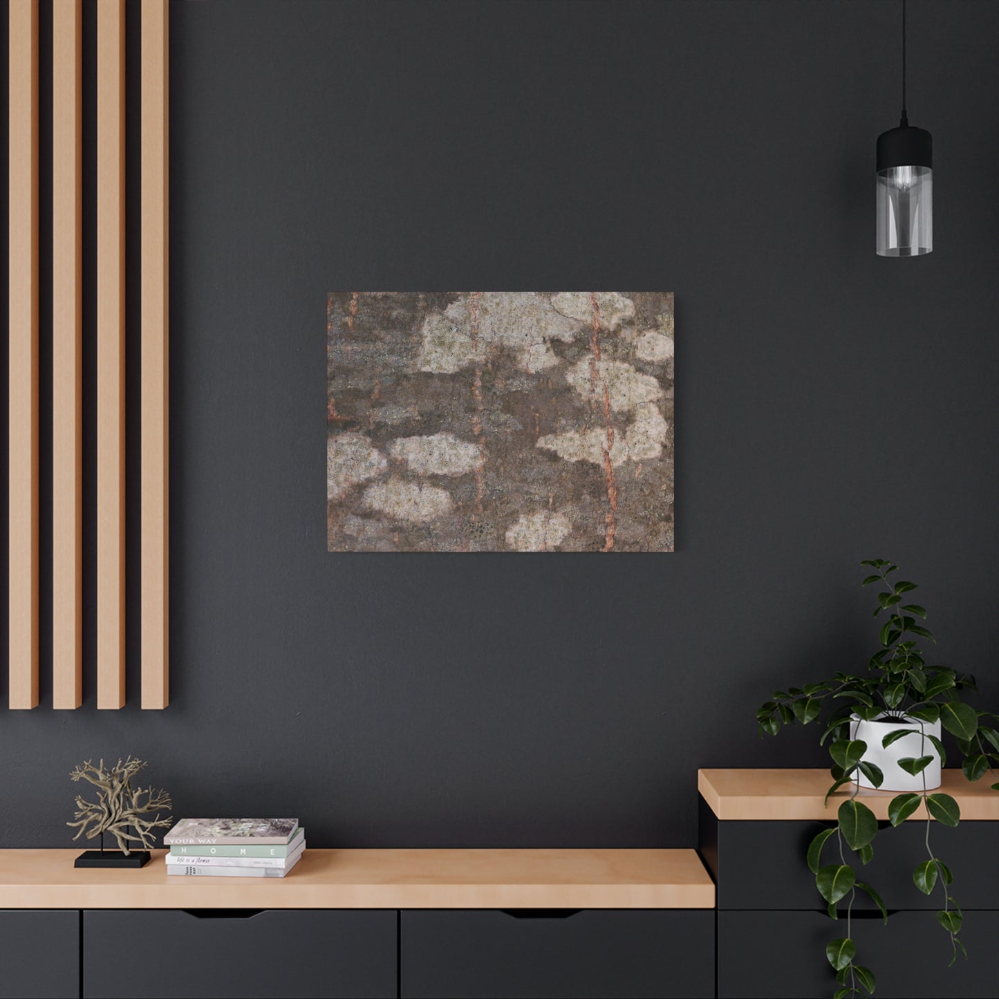 Earthen Memoir - Unique Frameless Canvas Wall Art