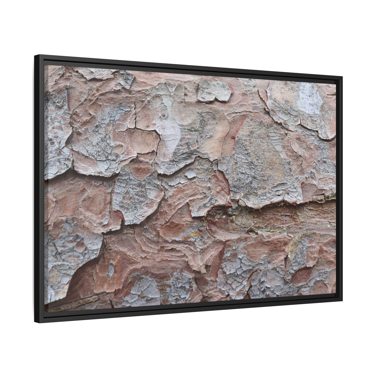 Flaking Serenity - Unique Stretched Canvas Wall Art