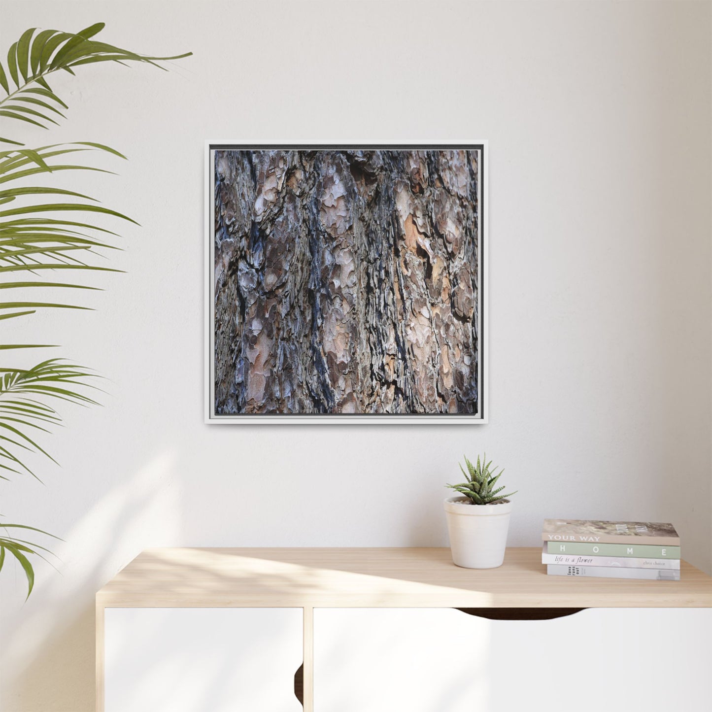Weathered Patterns - Unique Stretched Canvas Wall Art