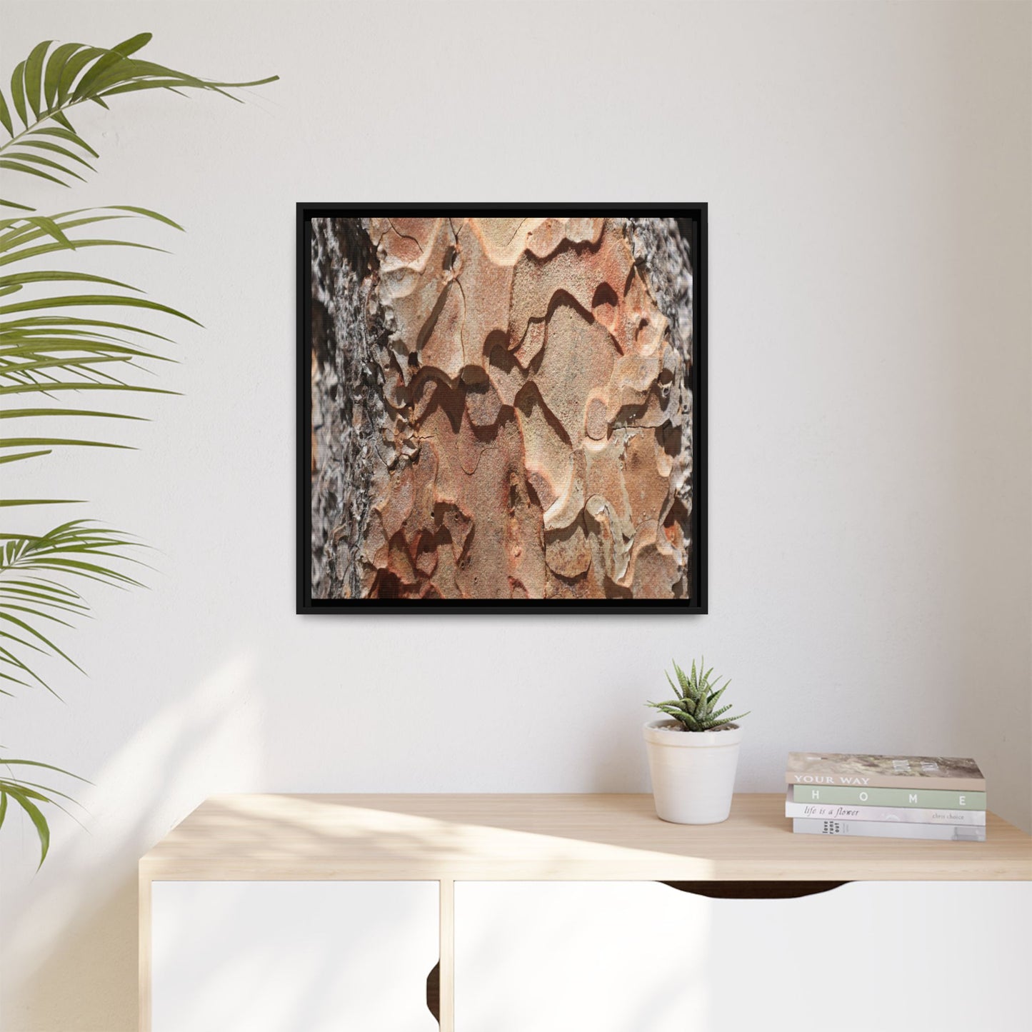 Rust and Stone - Unique Stretched Canvas Wall Art