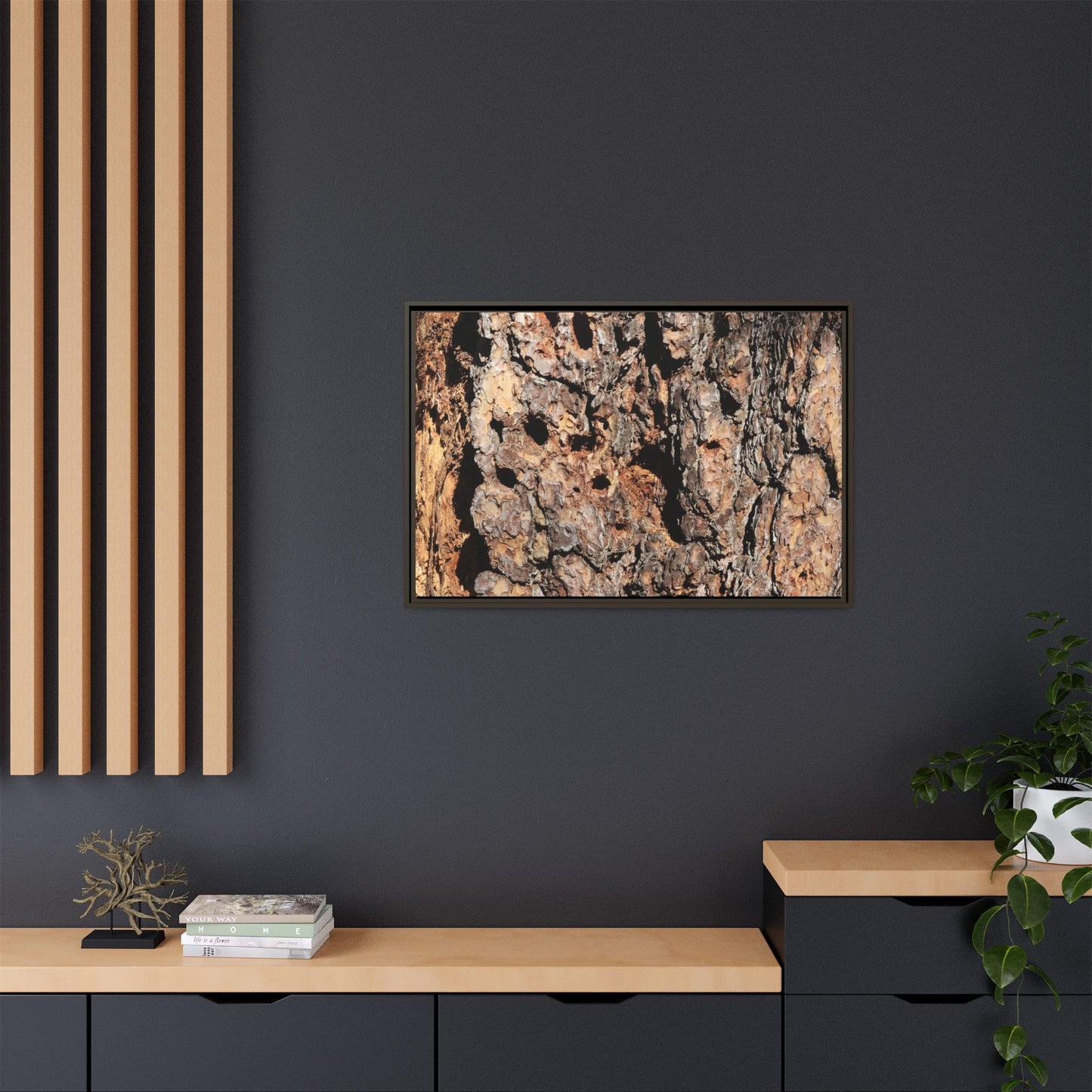 Rugged Rhythms - Unique Stretched Canvas Wall Art