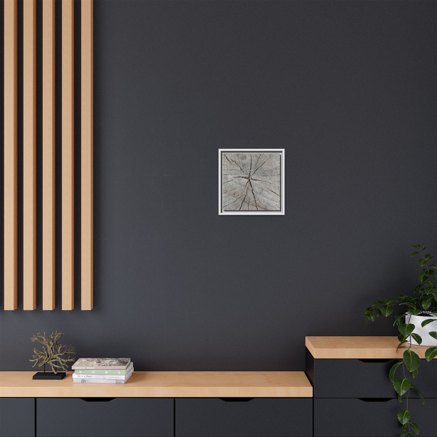 Fractured Memories - Unique Stretched Canvas Wall Art