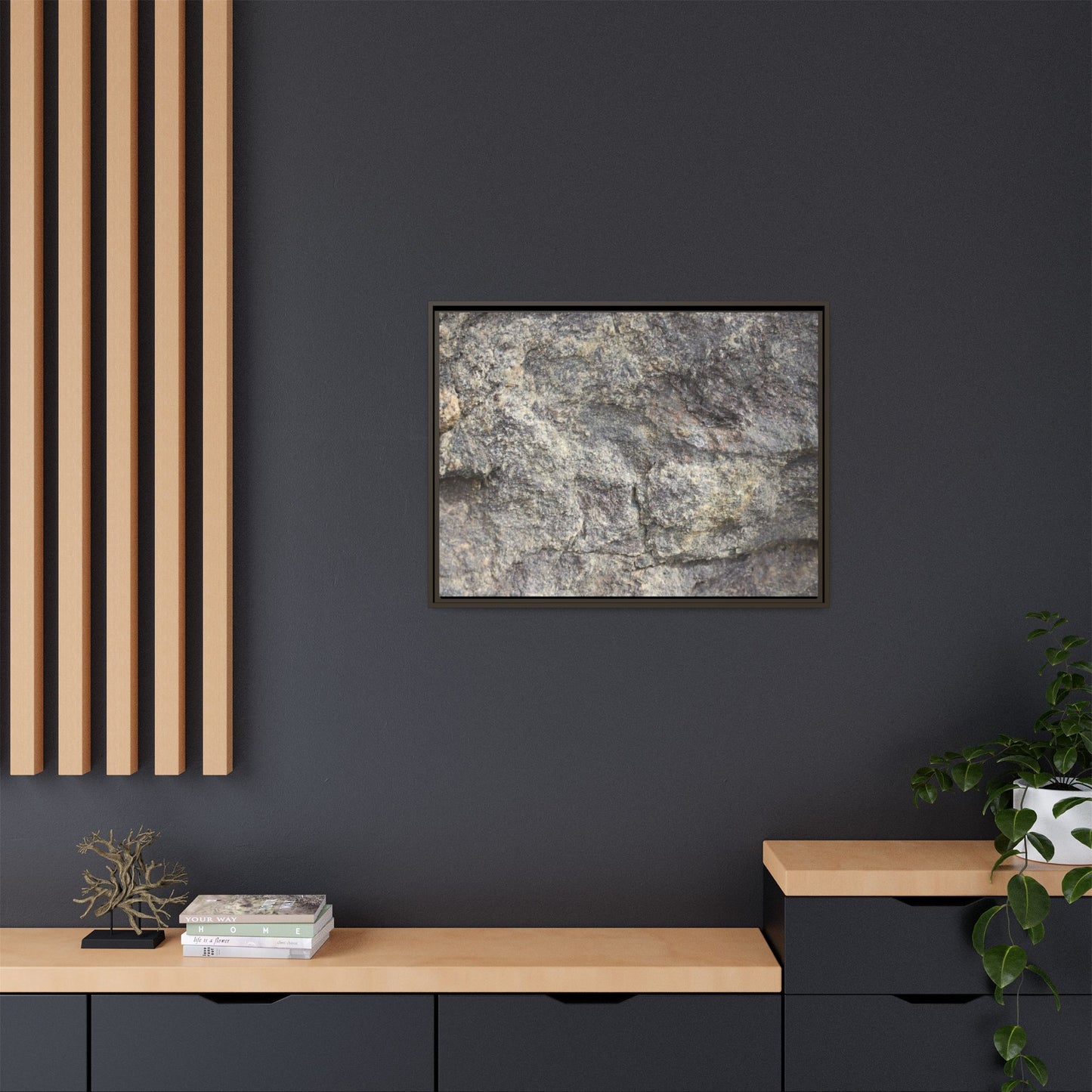Earthen Textures - Unique Stretched Canvas Wall Art