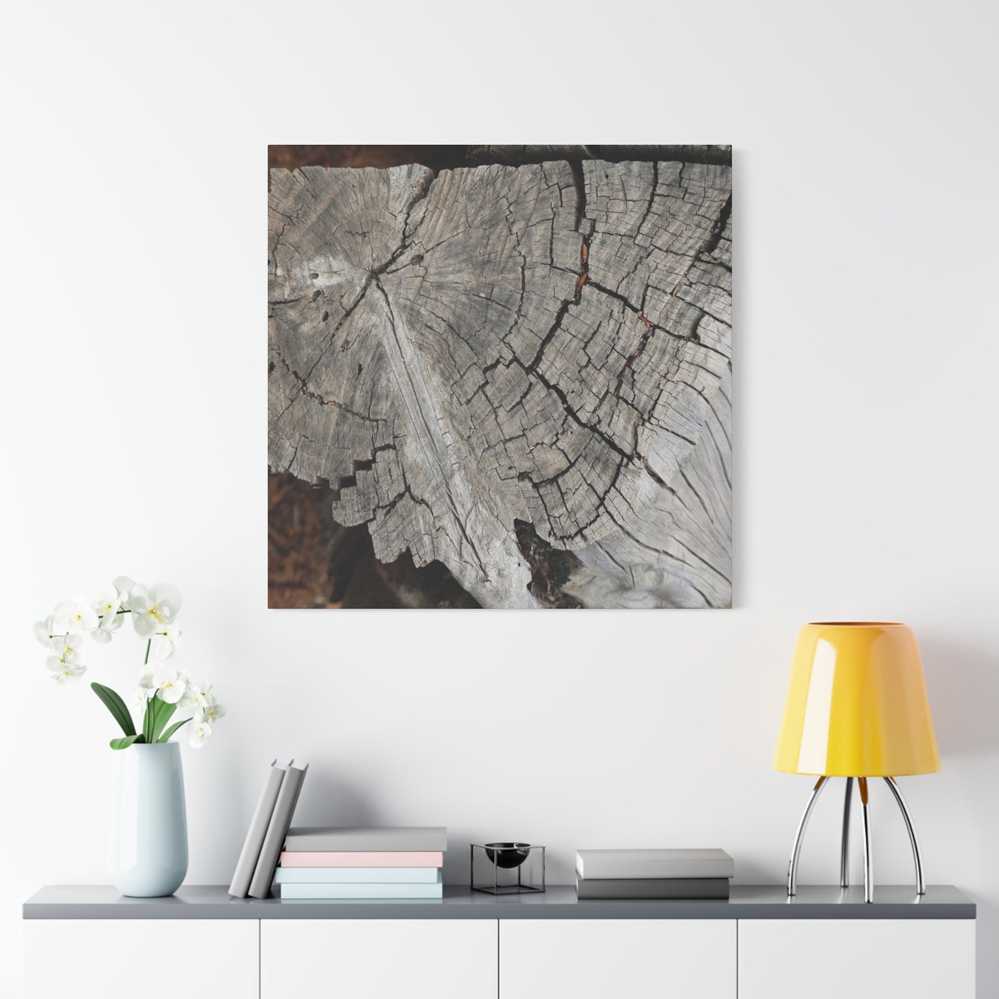 Cracked Memories - Unique Frameless Canvas Wall Art