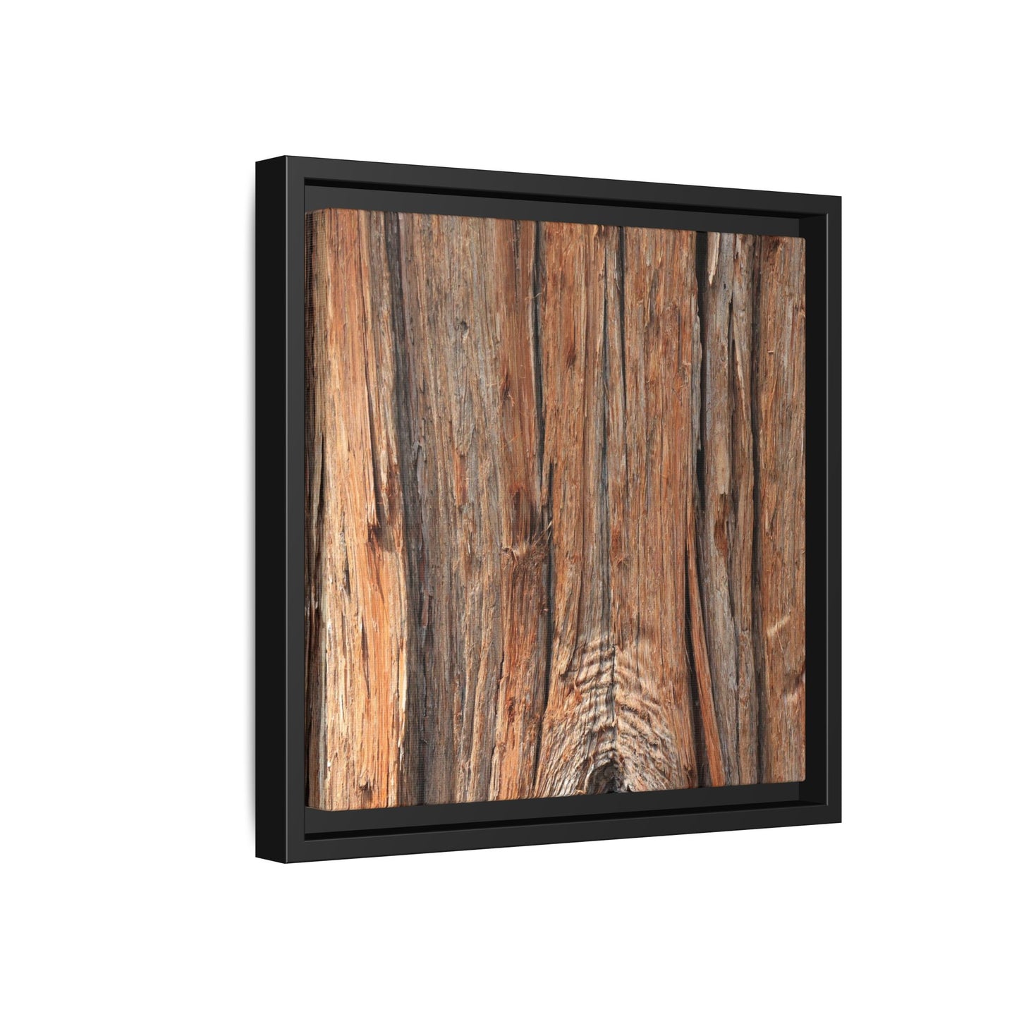 Echoes of Timber - Unique Stretched Canvas Wall Art