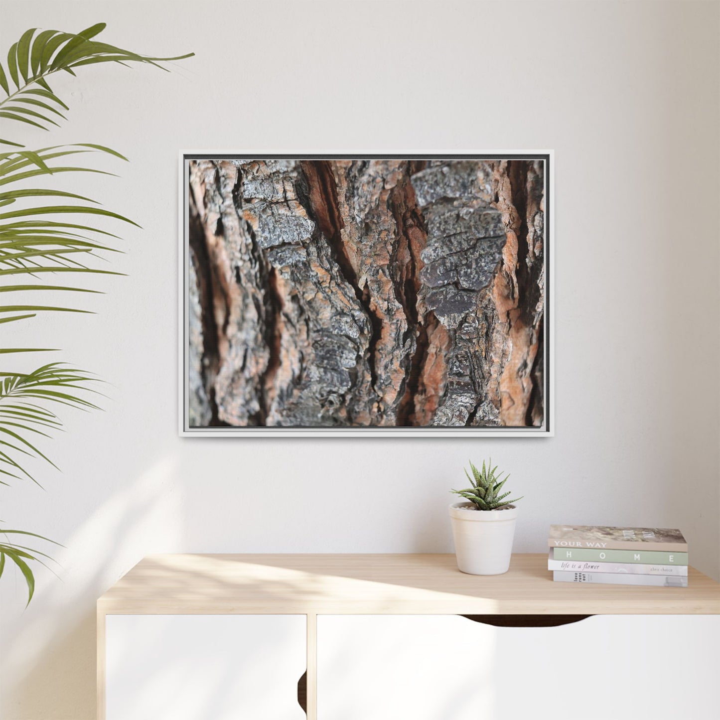 Fractured Nature - Unique Stretched Canvas Wall Art