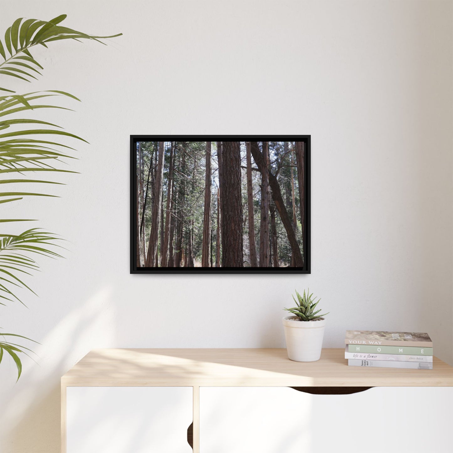 Forest Cathedral - Unique Stretched Canvas Wall Art