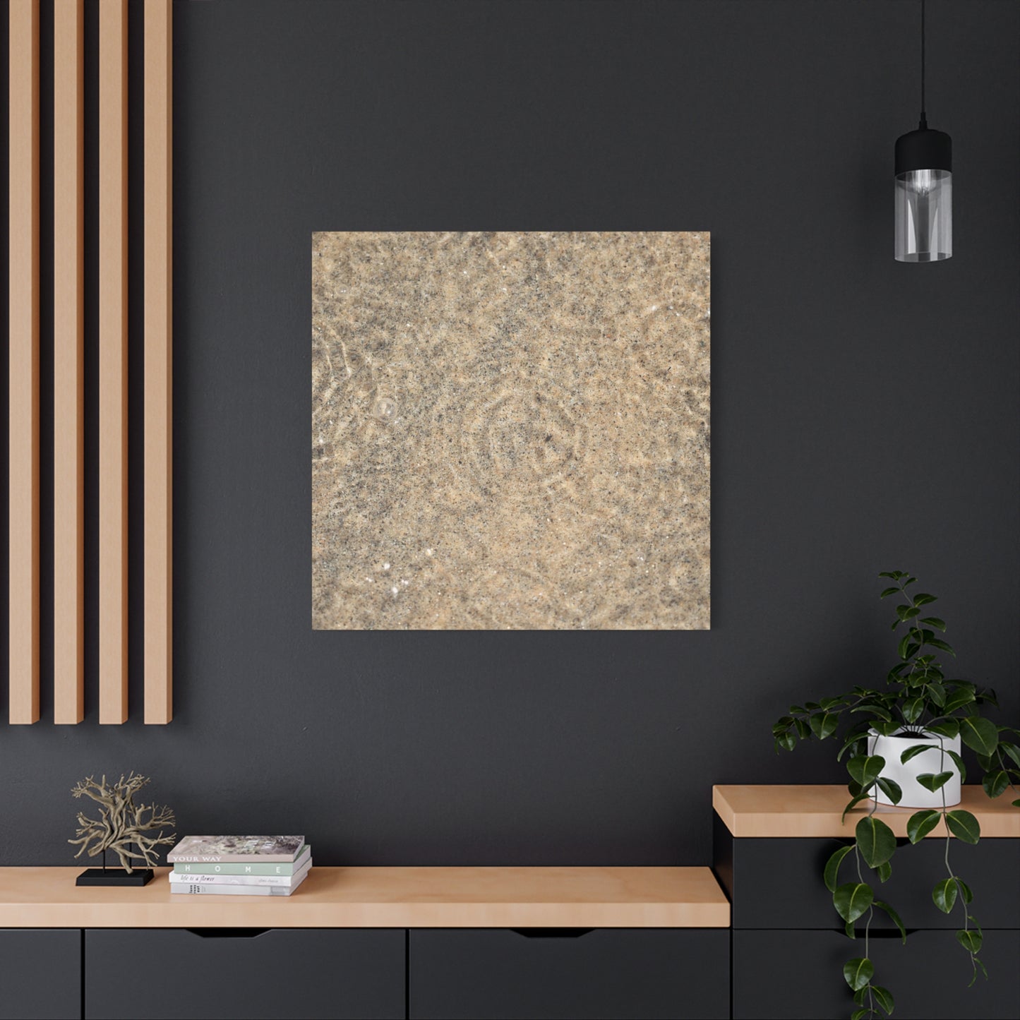 Desert Memory - Unique Frameless Canvas Wall Art