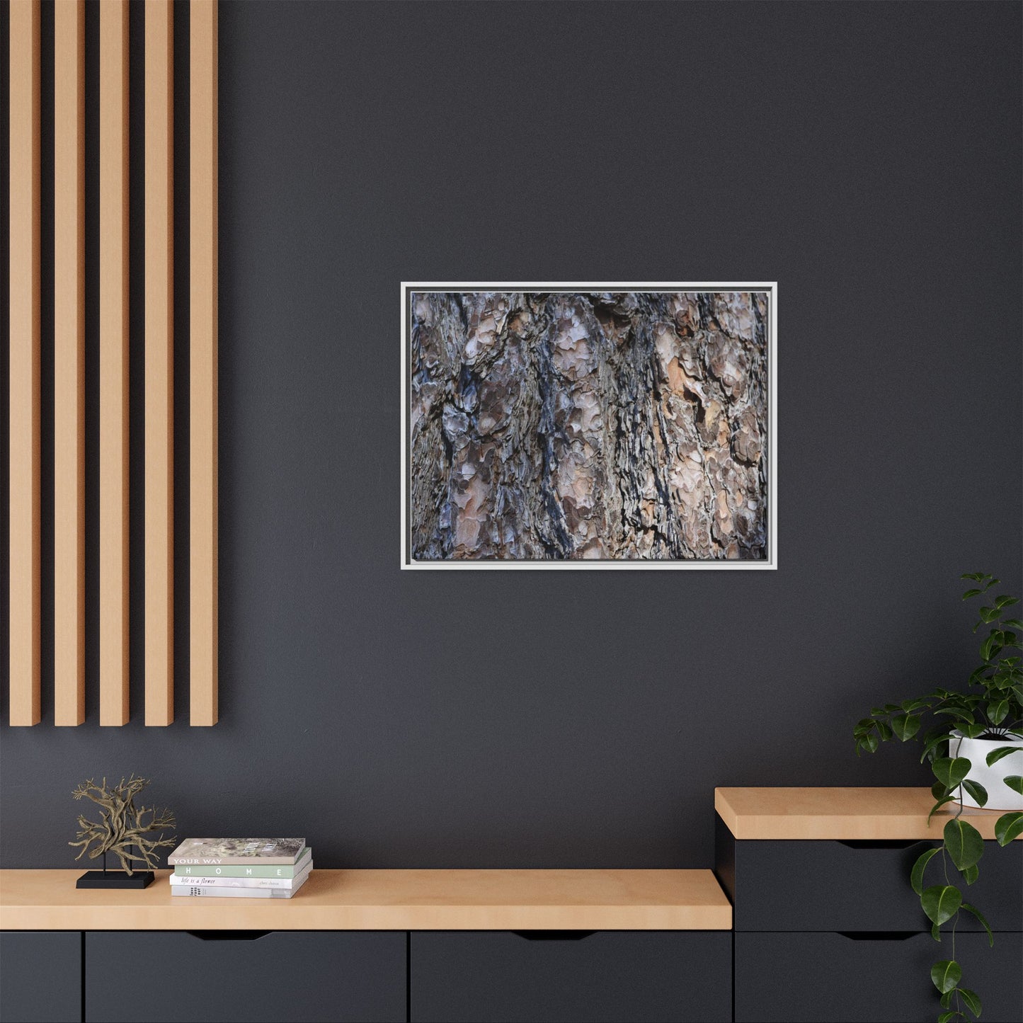 Weathered Patterns - Unique Stretched Canvas Wall Art