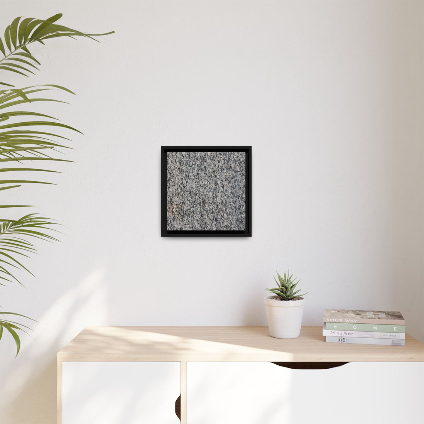 Crystalline Fusion - Unique Stretched Canvas Wall Art