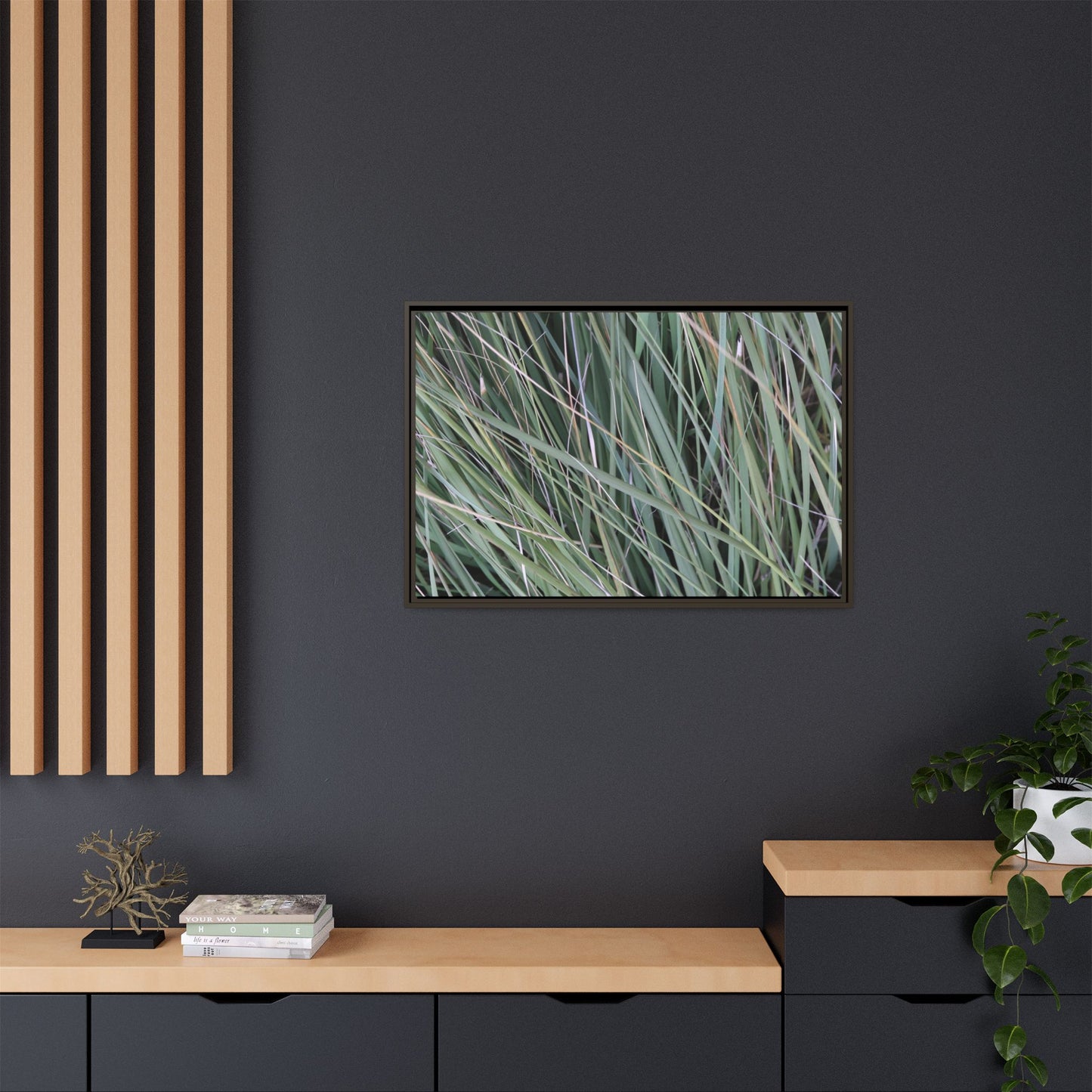 Grassland Symphony - Unique Stretched Canvas Wall Art
