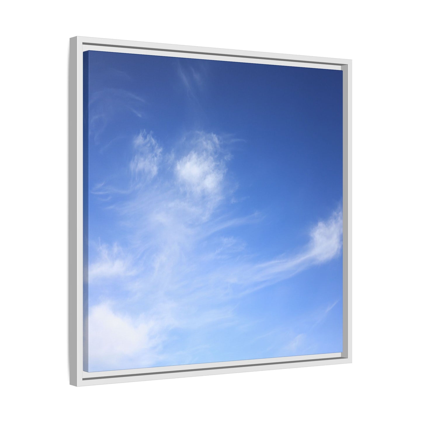 Blue Serenity - Unique Stretched Canvas Wall Art