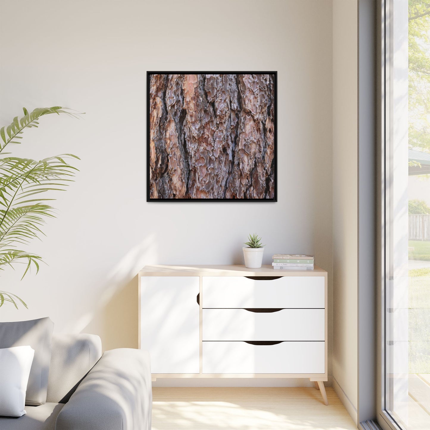 Layered Textures - Unique Stretched Canvas Wall Art