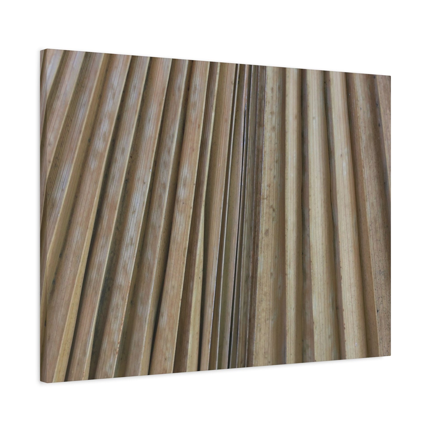 Linear Rhythm - Unique Frameless Canvas Wall Art