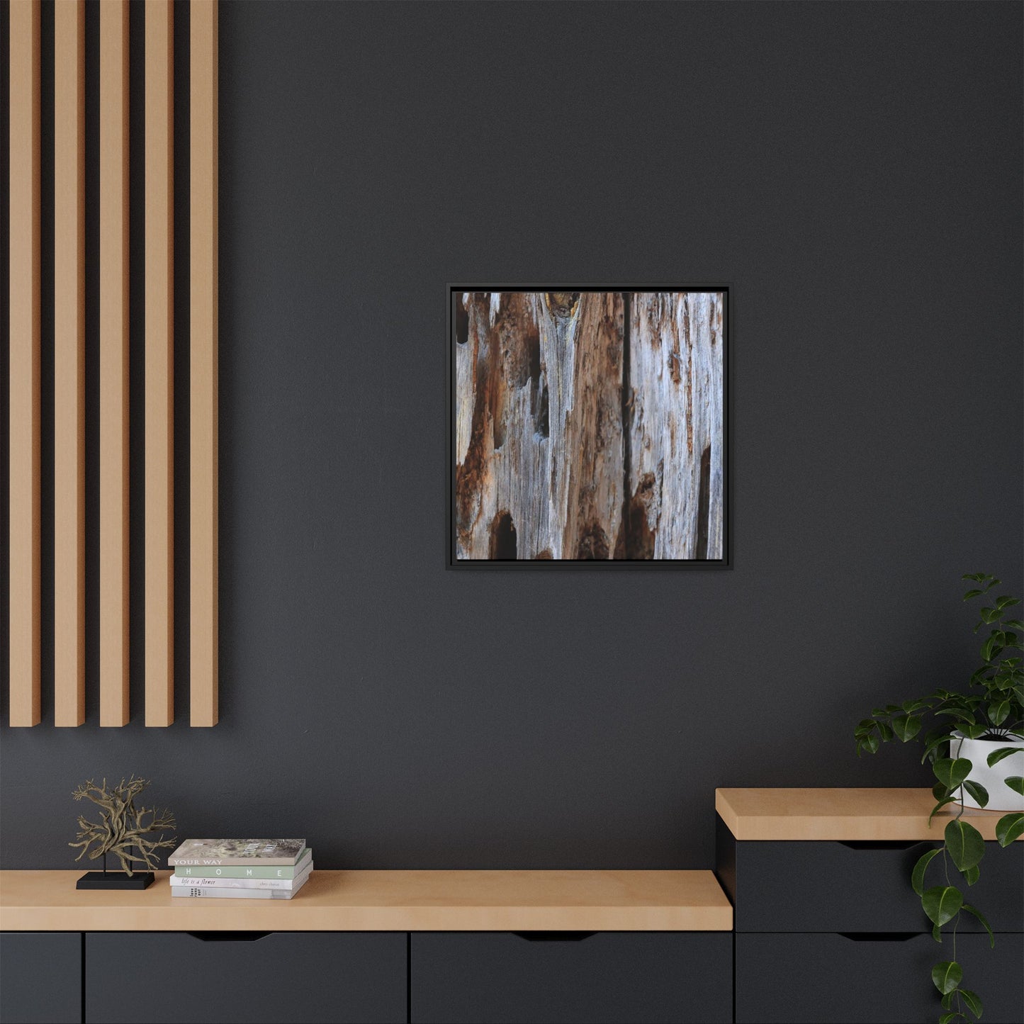 Decaying Splendor - Unique Stretched Canvas Wall Art