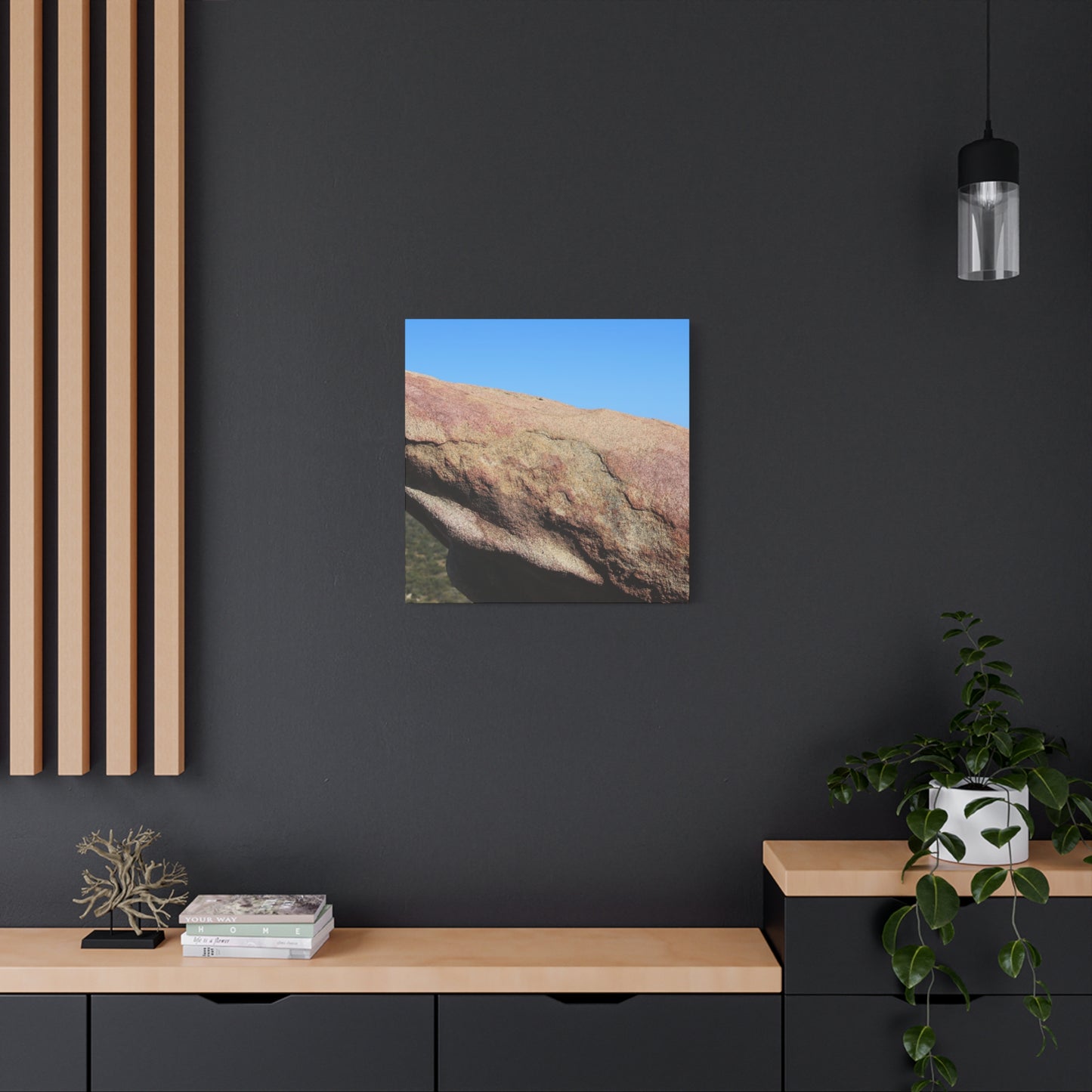 Stone Dreamer - Unique Frameless Canvas Wall Art
