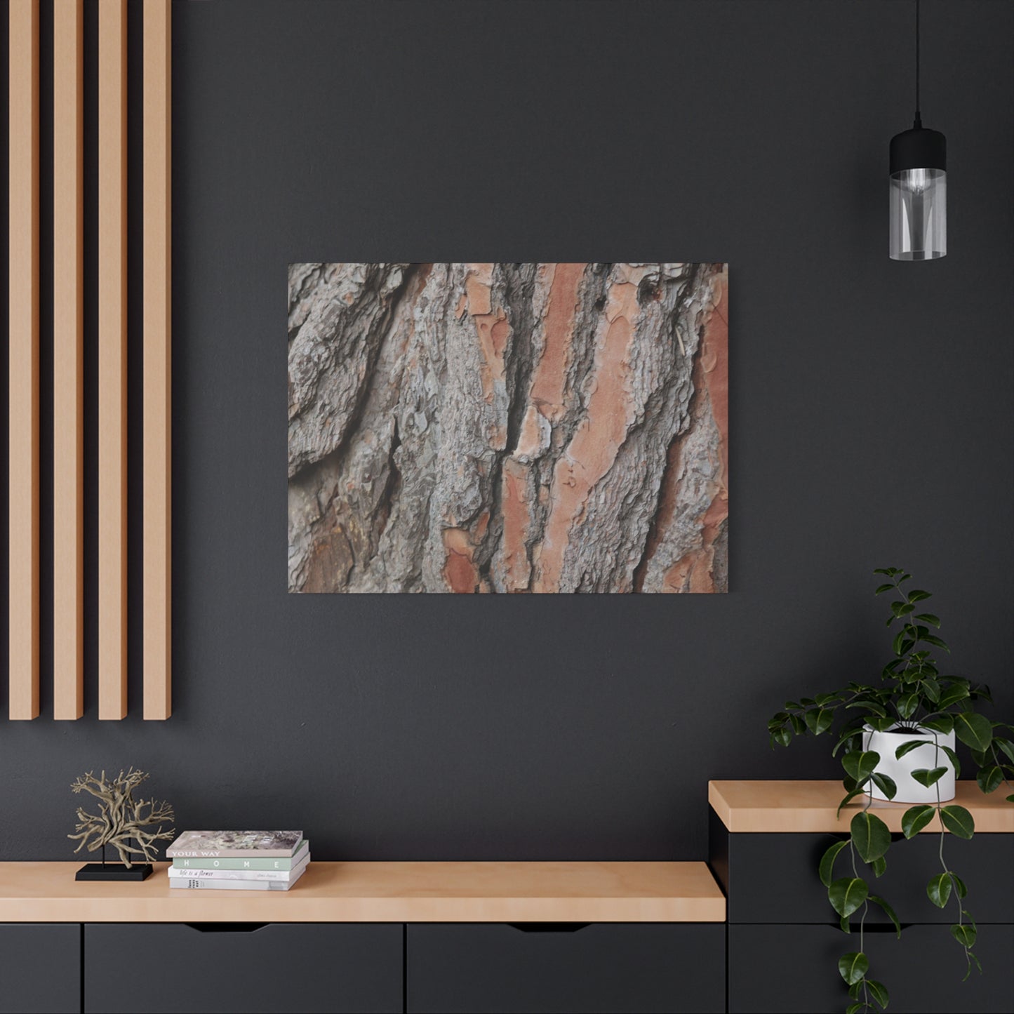 Fractal Landscape - Unique Frameless Canvas Wall Art