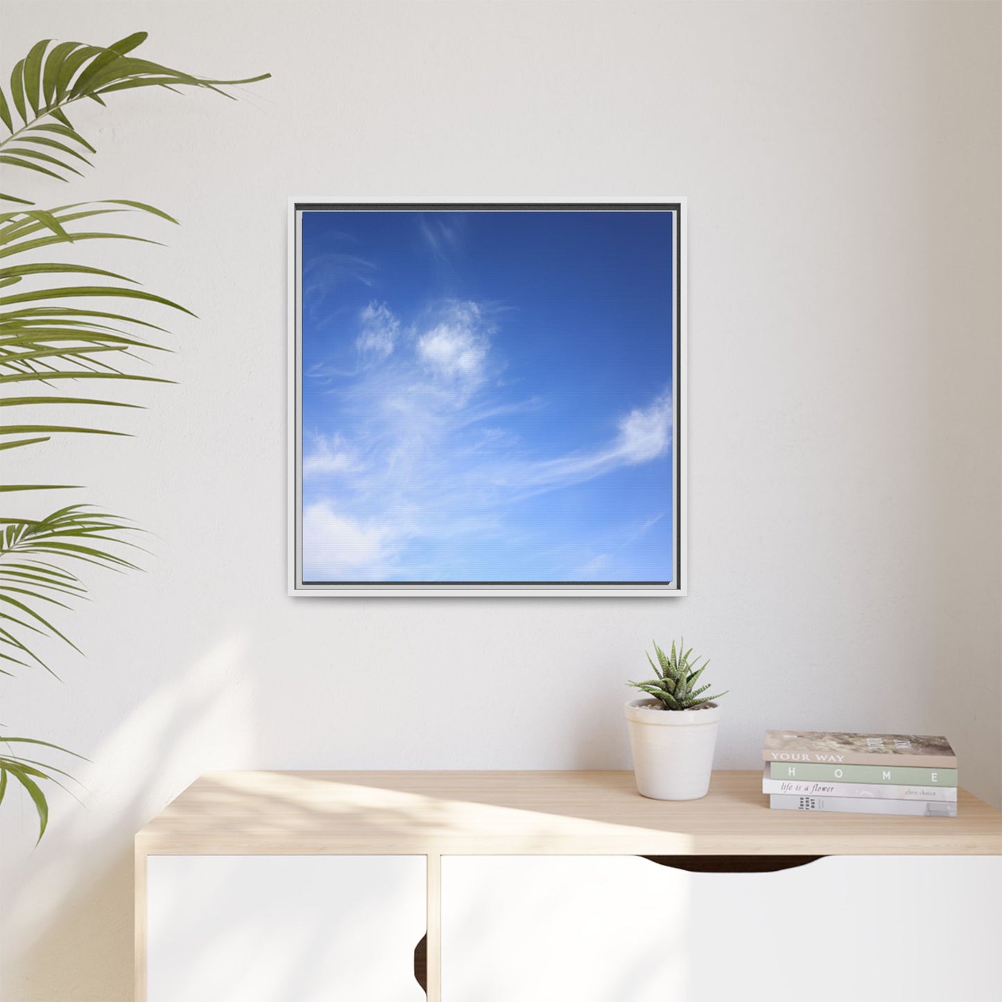 Blue Serenity - Unique Stretched Canvas Wall Art