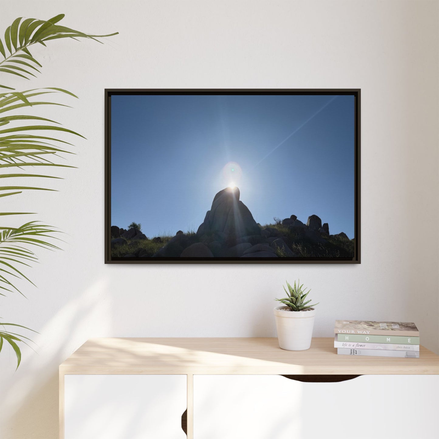 Sunburst - Unique Stretched Canvas Wall Art