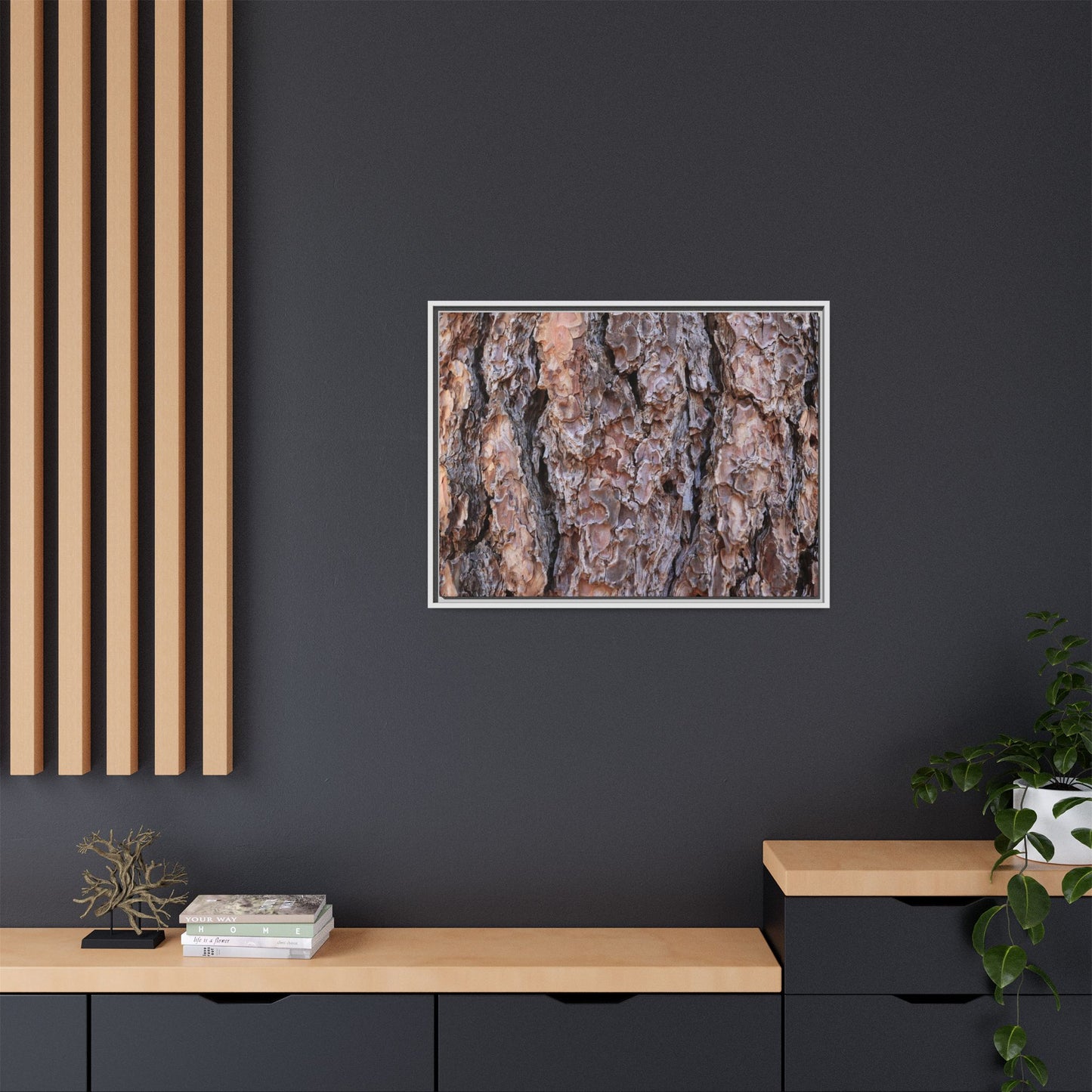 Layered Textures - Unique Stretched Canvas Wall Art