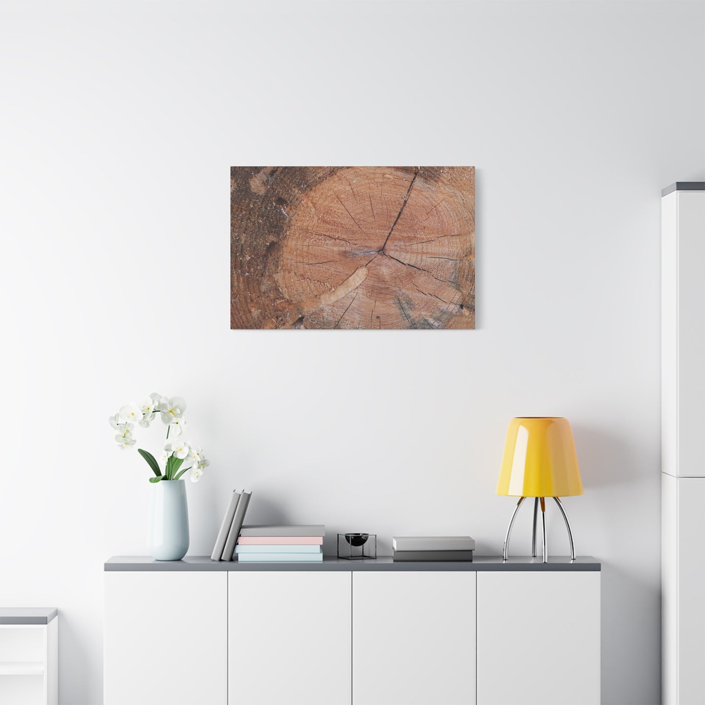 Timber Tale - Unique Frameless Canvas Wall Art