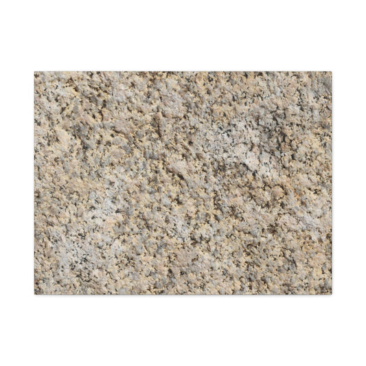 Granular Echoes - Unique Frameless Canvas Wall Art - Art By Earth