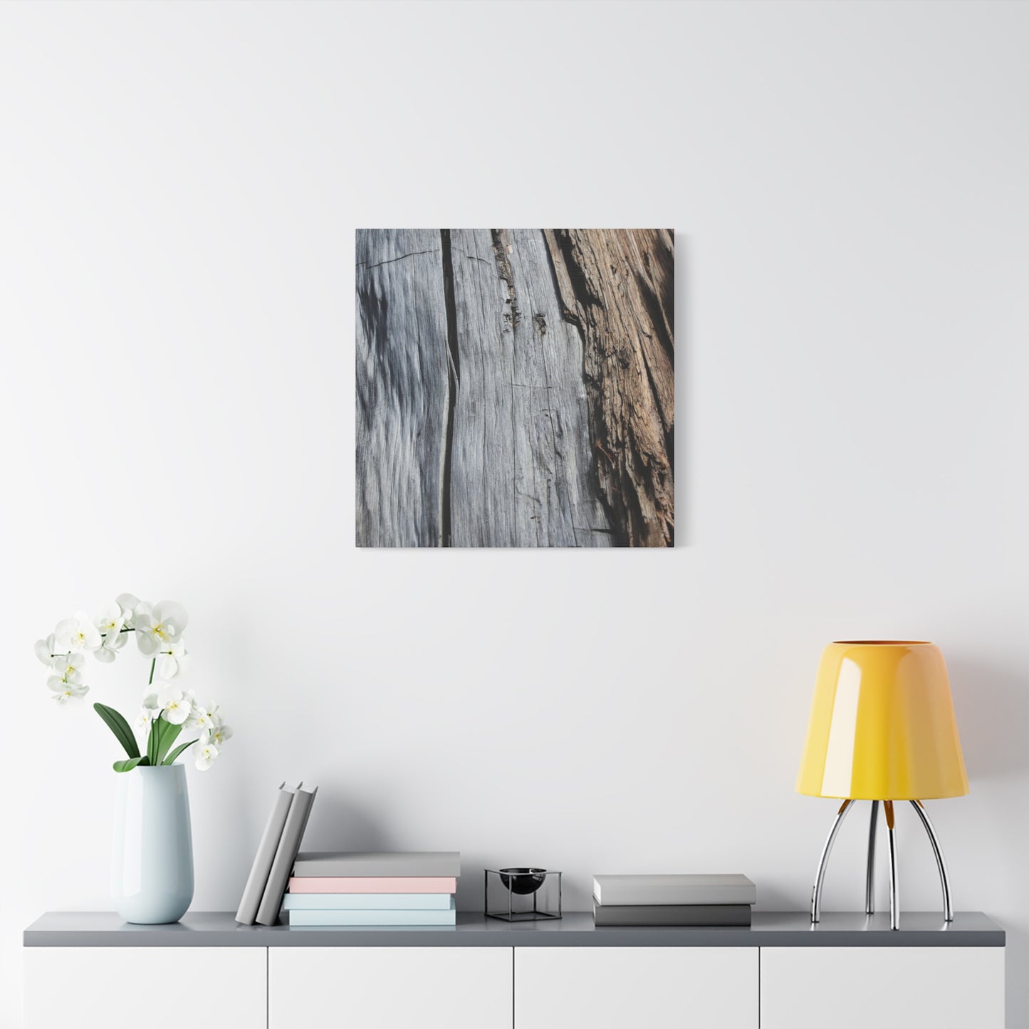 Fracture Lines - Unique Frameless Canvas Wall Art
