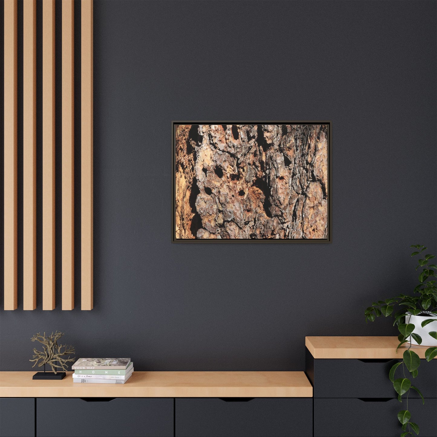 Rugged Rhythms - Unique Stretched Canvas Wall Art